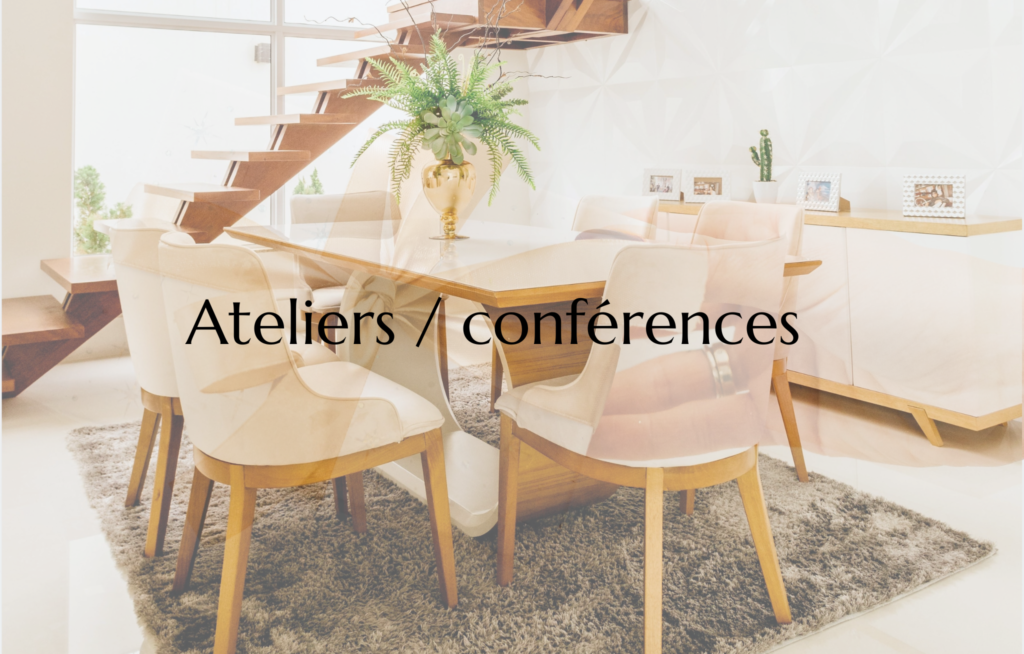 lien vers descriptif : ateliers / conférences